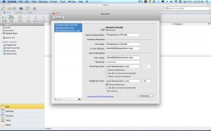 Microsoft Outlook for Mac 2011 hesap ayarları